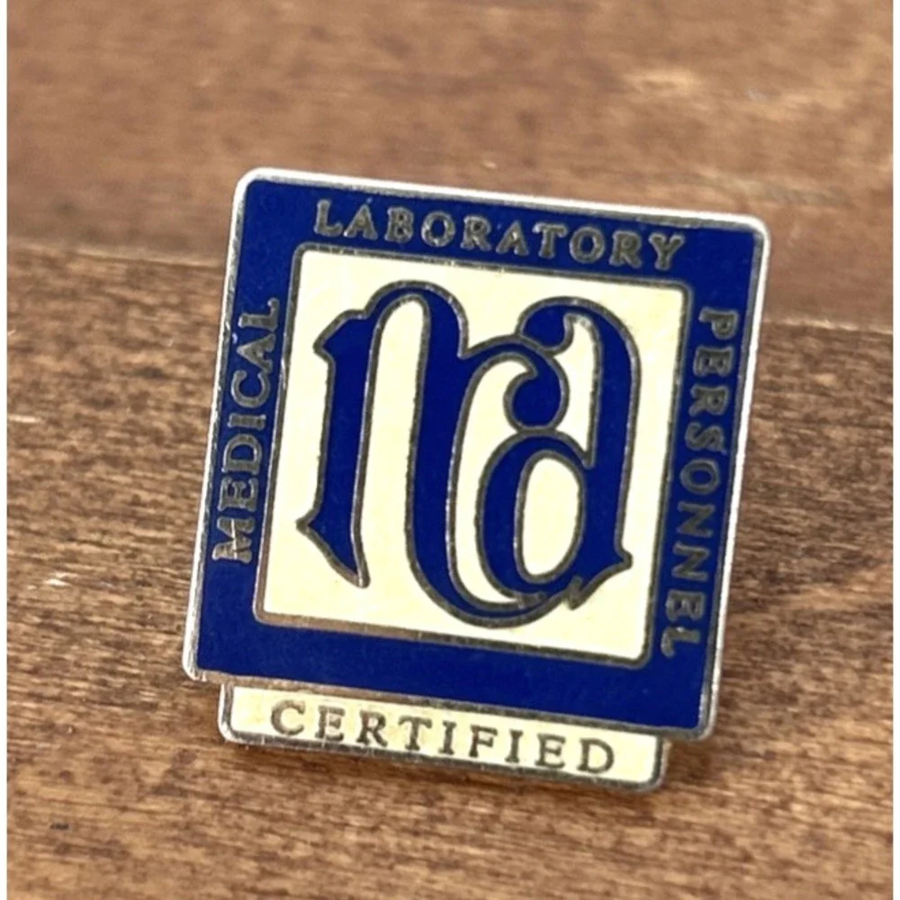 Medical Laboratory Personnel Certified Collectible Lapel Pin‎